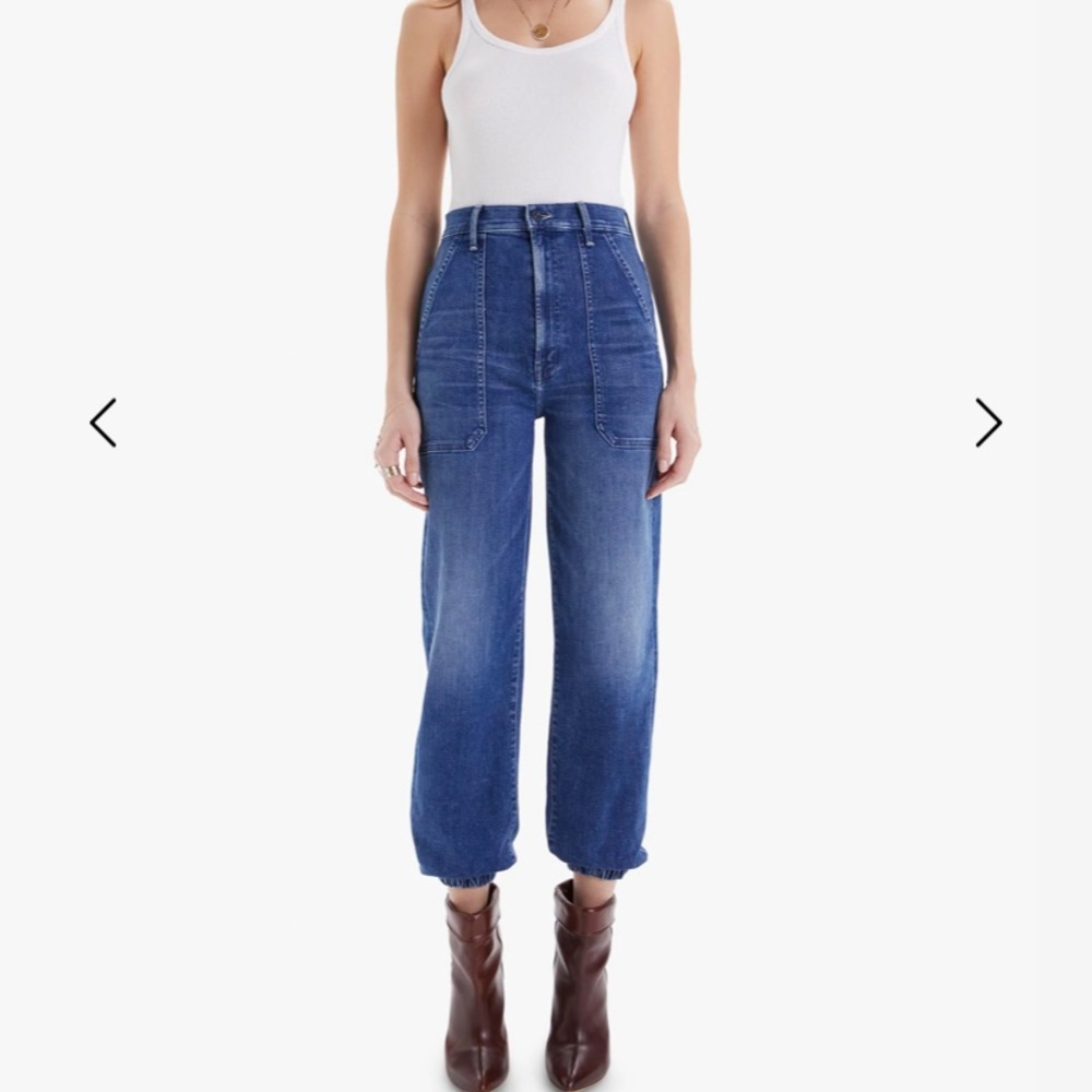 NWT MOTHER | Wrapper Jean | wish on a star | 28